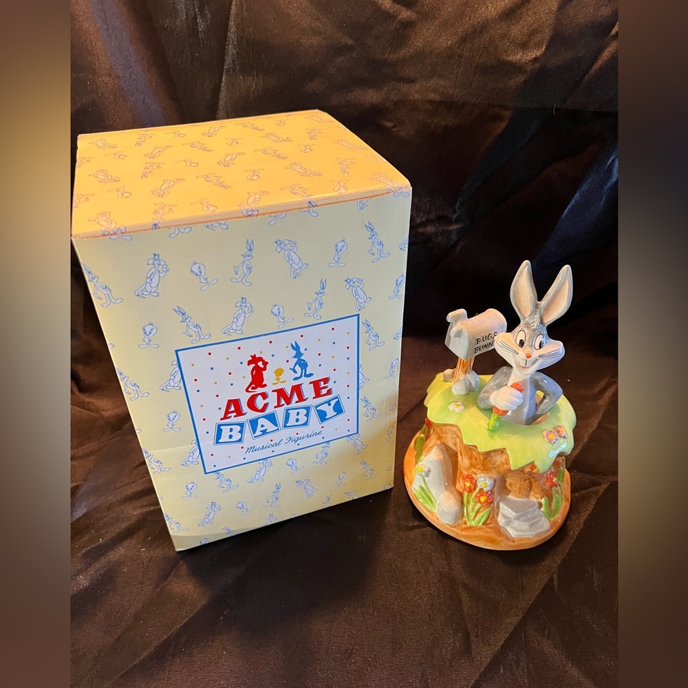Warner Bros. Acme Baby Bugs Musical figurine.